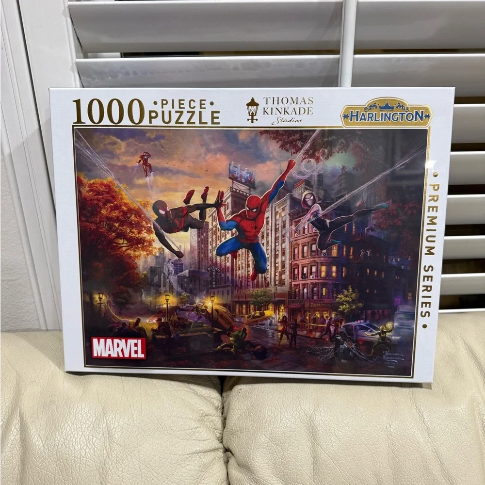 1000 Piece Marvel Spiderman Puzzle Thomas Kinkade